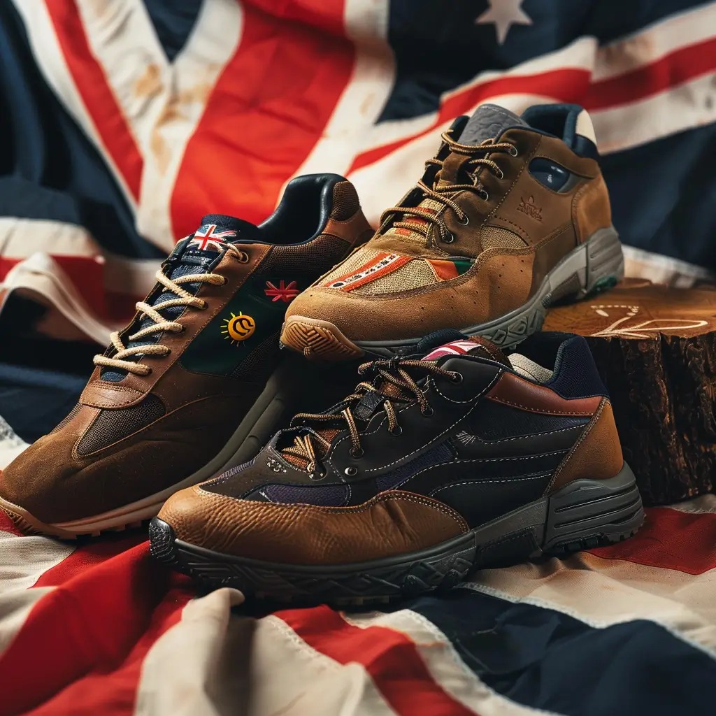 UK and Australian shoe brands' influence on each other.