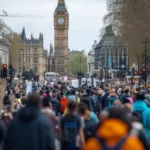 protests in london today